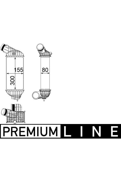 Ladeluftkühler PEUGEOT RCZ