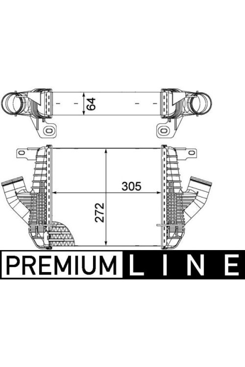 Ladeluftkühler REN. MAXITY/ NIS. CABSTA