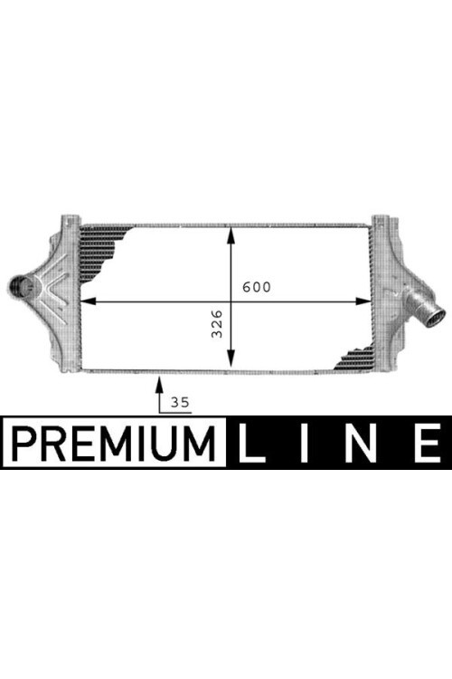 Ladeluftkühler RENAULT AVANTIME/ESPACE