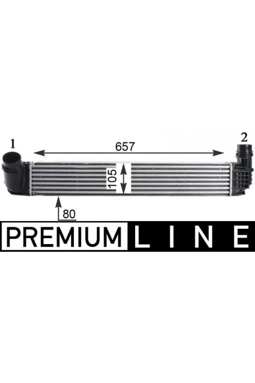 Ladeluftkühler RENAULT MEGANE DZ0