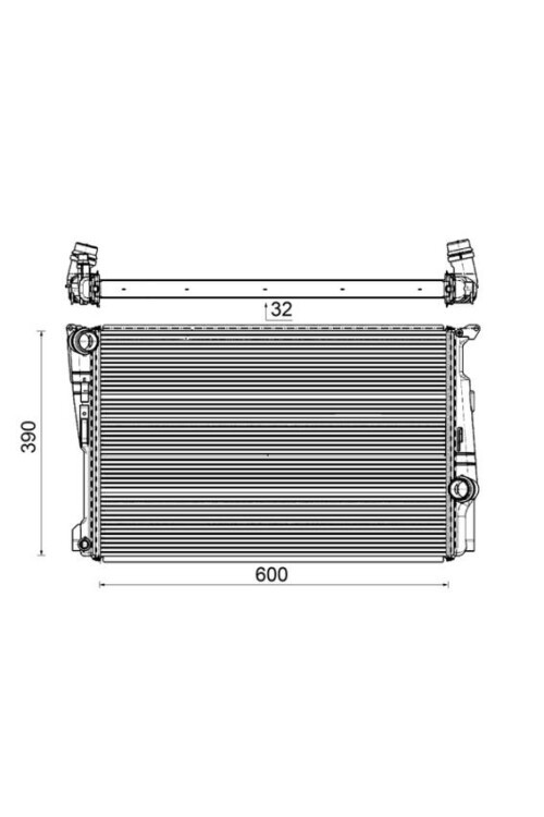 MOTOR SU RADYATORU BMW X3 F25 X4 F26 PREMIUM LINE