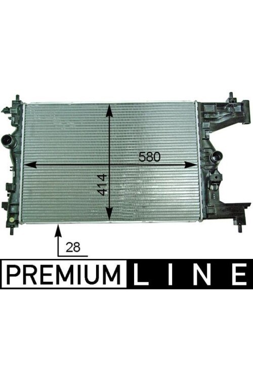 MOTOR SU RADYATÖRÜ OPEL ASTRA J 09>15 1.3-1.7 A13DTE A17DTL A17DTJ