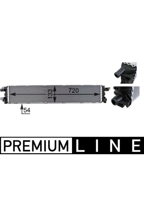 Niedertemperaturkühler AUDI A4. A5. A6. A8. Q5