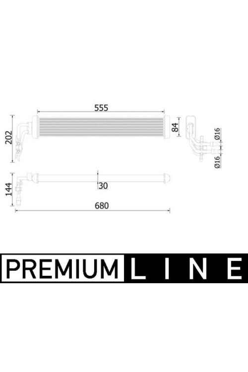 Ölkühler BMW 5/6/7 F10.F12.F02