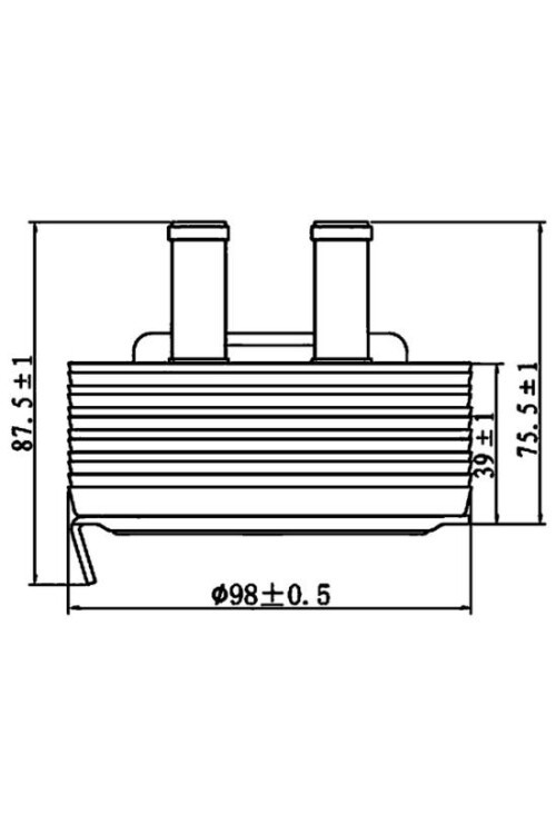 Ölkühler Nissan Almera II X-Trail