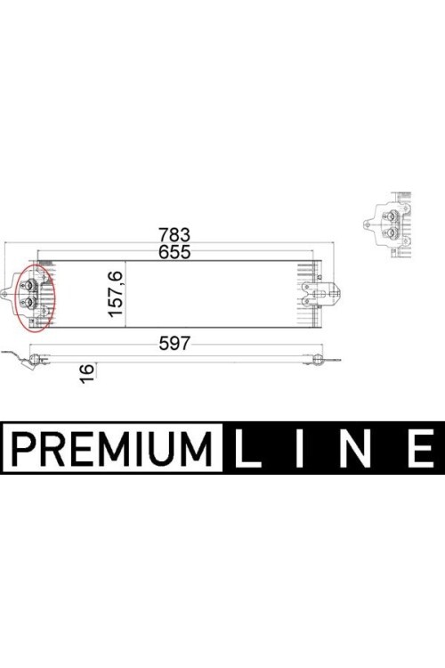 Ölkühler PORSCHE CAY./VW TOUAREG