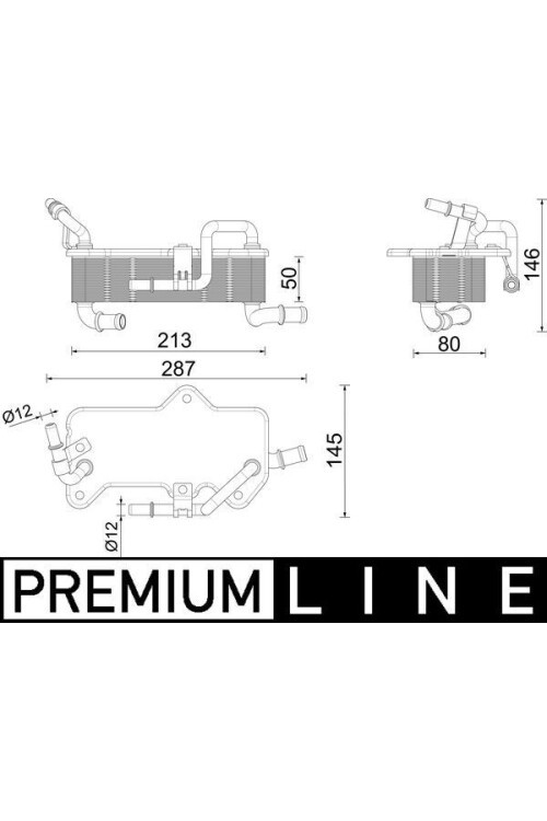Ölkühler VW Q3 1.4 TFSI