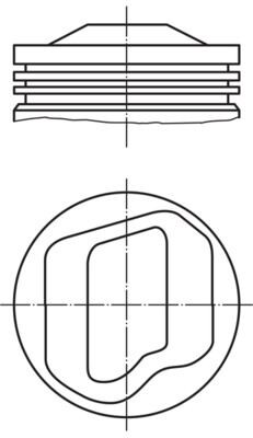 PİSTON COMPLETE 89 MM BMW