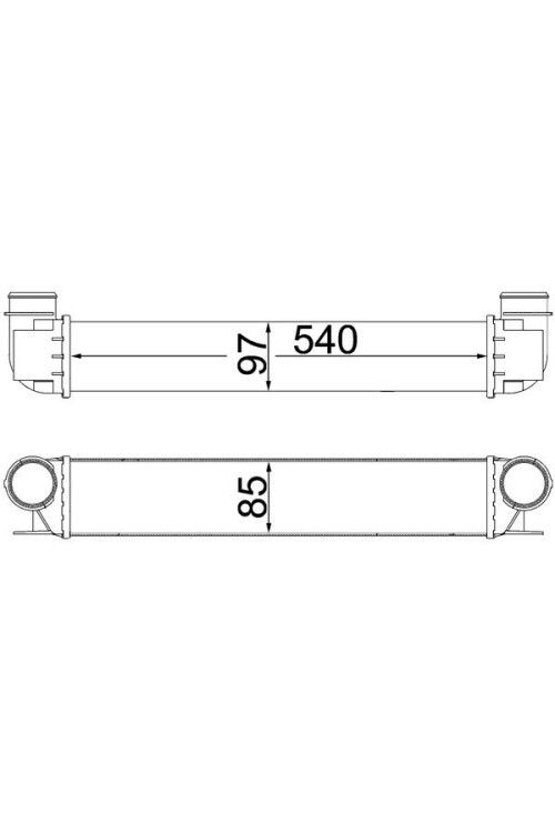 TURBO RADYATORU BMW E39 M47 M57