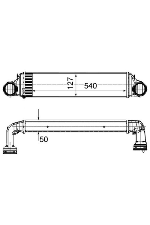 TURBO RADYATORU BMW E46 E83 M47 M57