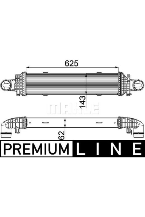 TURBOSARJ RADYATORU MERCEDES W204 S204 C204 C218 W212 C207 X204