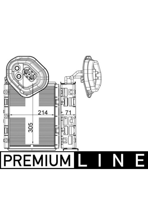 Verdampfer MB S-CLASS W222