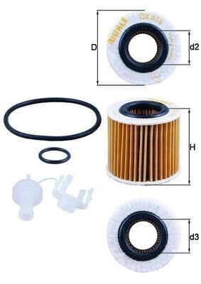 YAĞ FİLTRESİ Oil filter element