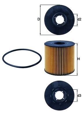 YAĞ FİLTRESİ Oil filter element
