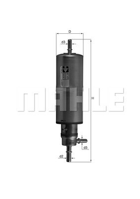 YAKIT FİLTRESİ MERCCEDES BENZ ML230 98-05 ML320 98-02 ML430 98-05