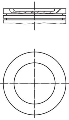 PİSTON COMPLETE 96.01 MM VOLVO