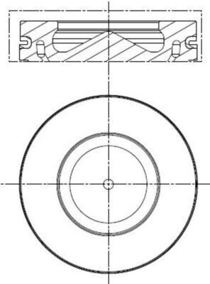 PISTON SEGMAN 0.50 84.50mm BMW N47 D20 E82 E87 F10 F20 F22 E90 E92 E93 F30 F34 F33 F32 F36 E60 E83 E84 F25 F15