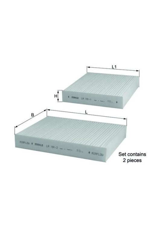POLEN FİLTRESİ P207 1.4-1.4HDI-1.6HDI-1.4 16V-1.6 16V 06 > C3 II 1.4-1.4HDI-1.6HDI 09 >