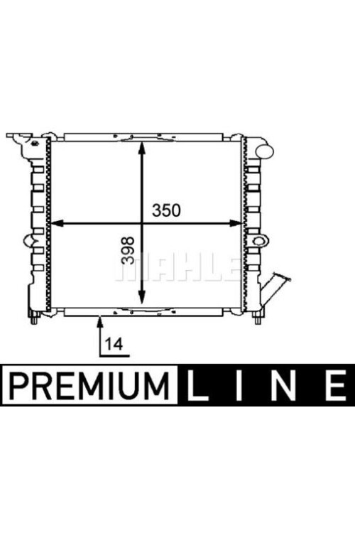 RADYATÖR RENAULT 9- 11- RAP- SUP 5