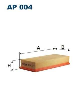 HAVA FİLTRESİ AUDI 80 89/8C. B3 B4 1.6 D 54HP 09/86-08/91
