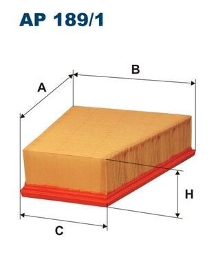 HAVA FİLTRESİ CORDOBA 02-09 POLO 01 > IBIZA IV 02-09 FABIA 00-08 1.4TDI-1.8T-1.8GTI-1.9TDI
