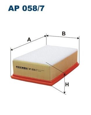 HAVA FİLTRESİ P307-P308 2.0HDI 07 > P3008-P5008 2.0HDI 10 > C4 2.0 HDI OTOMATIC 10 >