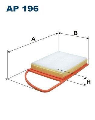 HAVA FİLTRESİ SÜNGERLİ PARTNER-BERLINGO 10>P206-P207-P308 07> C3-C4-C5 10> 1.6HDI