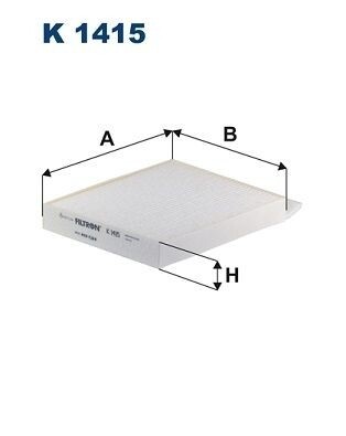 KABİN FİLTRESİ MERCEDES-BENZ EQV W447 SPRİNTER III 907 910 V-KLASSE II 447 VİTO III 447