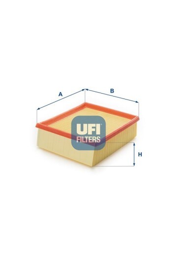 HAVA FİLTRESİ P206 1.9D-2.0 HDİ 99> XSARA 1.9D-2.0 16V 98-05