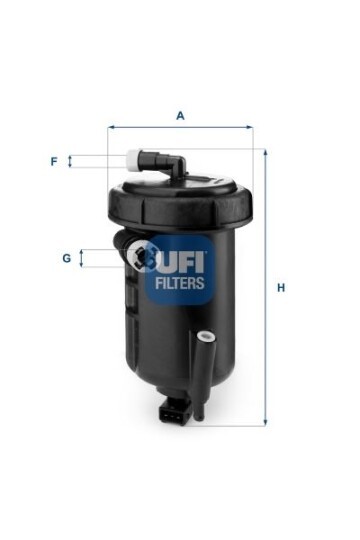 x YAKIT MAZOT FİLTRESİ BOXER-JUMPER 2.2HDİ 06 > 100/120BG DUCATO 2.2D 100BG