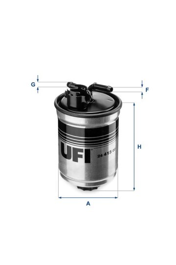 YAKIT FİLTRESİ CADDY II-POLO-CORDOBA-IBIZA III 1.9 SDI-TDI