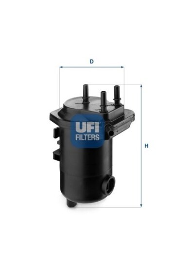 YAKIT FİLTRESİ MEGANE II 02>08 SCENIC II 03> 1.5dCi DELIKSIZ