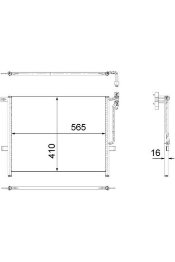 A/C-Kondensator BMW Z4 E85