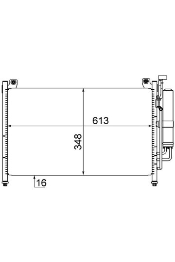 A/C-Kondensator MAZDA 2