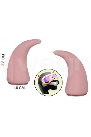 DİREKSİYON VE KASK ÜSTÜNE TAKILAN BOYNUZ APARATI PEMBE