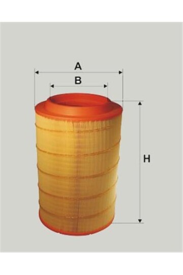 HAVA FİLTRESİ DAF CF65. CF75 C 27998/3-AM 447/8-0