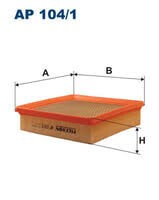 HAVA FİLTRESİ HONDA CİVİC VI 1.6İ 114HP 95-01