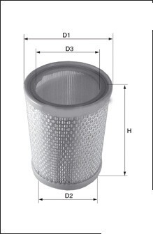 HAVA FİLTRESİ HYUNDAI HD35 4000CC H100 KAMYONET YENİ MODEL