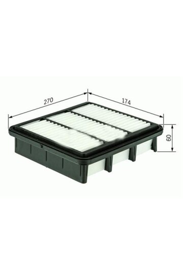 HAVA FİLTRESİ HYUNDAI SANTAFE 2.2 CRDI 08 > x