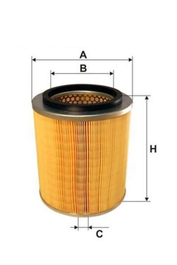 HAVA FİLTRESİ KIA BONGO K2500 2.5L D4BH TCI 98-03 / PREGIO K2700 2.7L J2 KAMYONET 01-04