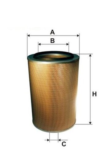 HAVA FİLTRESİ MERCEDES TRAVEGO 1844 HP 686 CH 1321 C 331840-AM 424/1-AF 25022