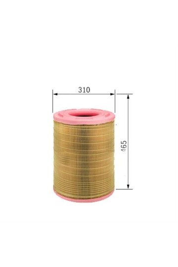 HAVA FİLTRESİ SCANIA CR 58 HP 2610 C 311254-AM 416/3-AF 25614