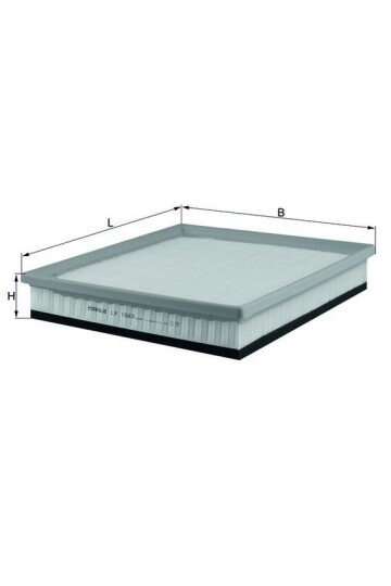 HAVA FİLTRESİ TRAFIC II 2.0-2.5DCI-VIVARO 2.0-2.5CDTI-DTI-PRIMASTAR E614L 1654600QOH