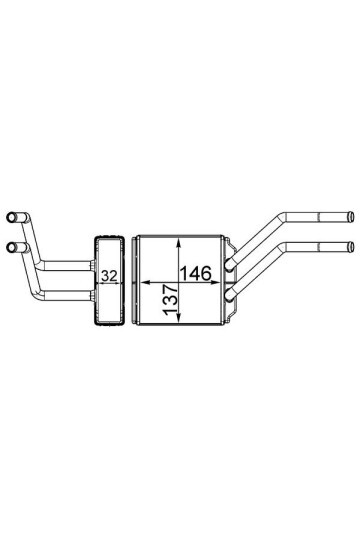 Innenraum-W rmetauscher FORD TRANSIT 08-