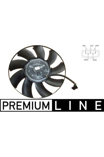 Kühlmittelkühler-/Kondensator-Lüfter RANGE ROVER SPORT