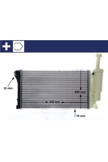 Kühlmittelkühler FIAT PANDA