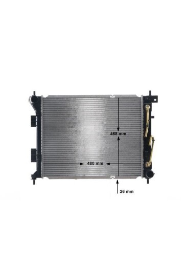 Kühlmittelkühler HYUNDAI I20