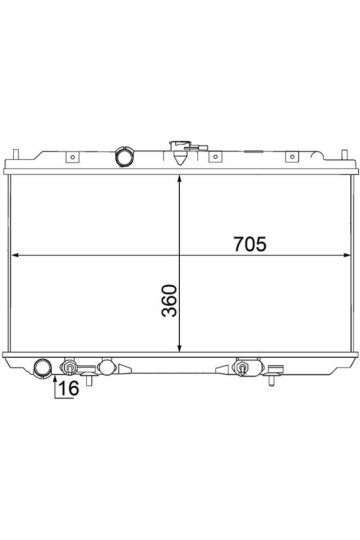 Kühlmittelkühler NISSAN PRIMERA P12 02-