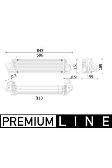Ladeluftkühler BMW 225I