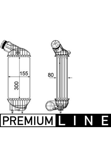 Ladeluftkühler CITROEN PICASSO